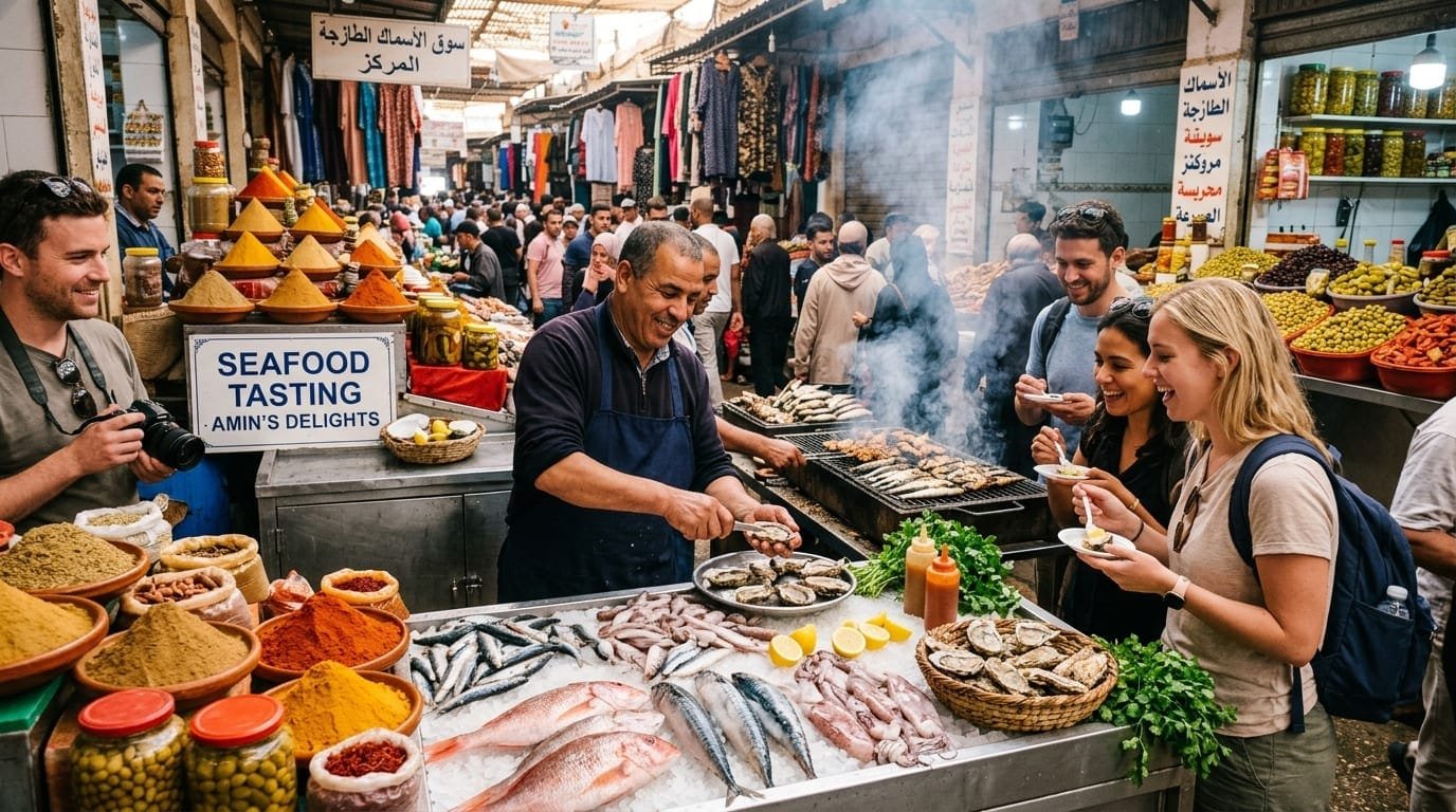 Casablanca Central Market Food Experience