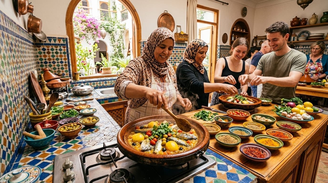 Essaouira Moroccan Cooking Workshop
